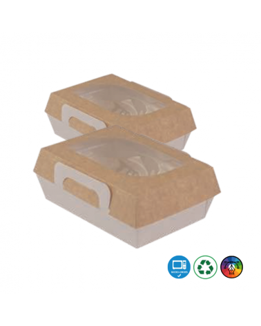 Barquette en carton spécial cuisson