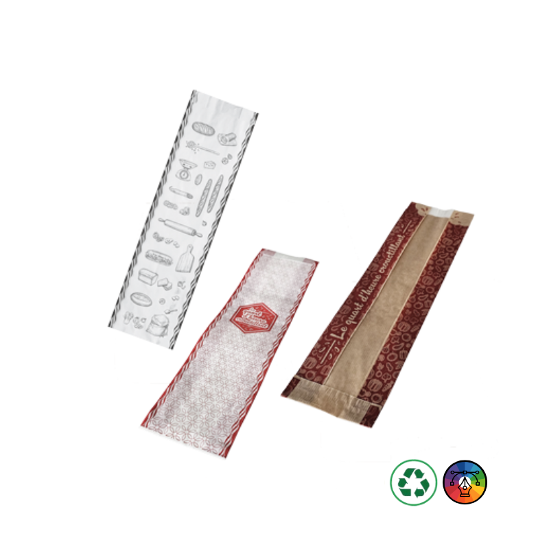 Sac kraft pour sandwich