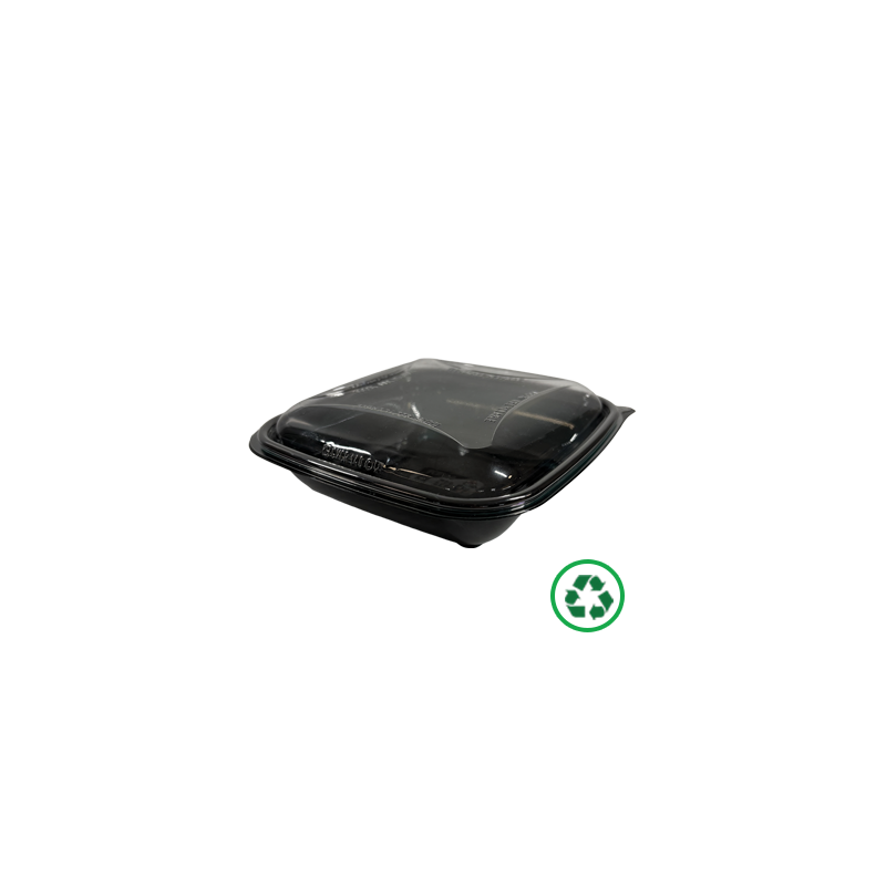 barquette traiteur PET noire