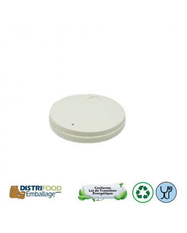 Couvercle en pulpe de canne à sucre