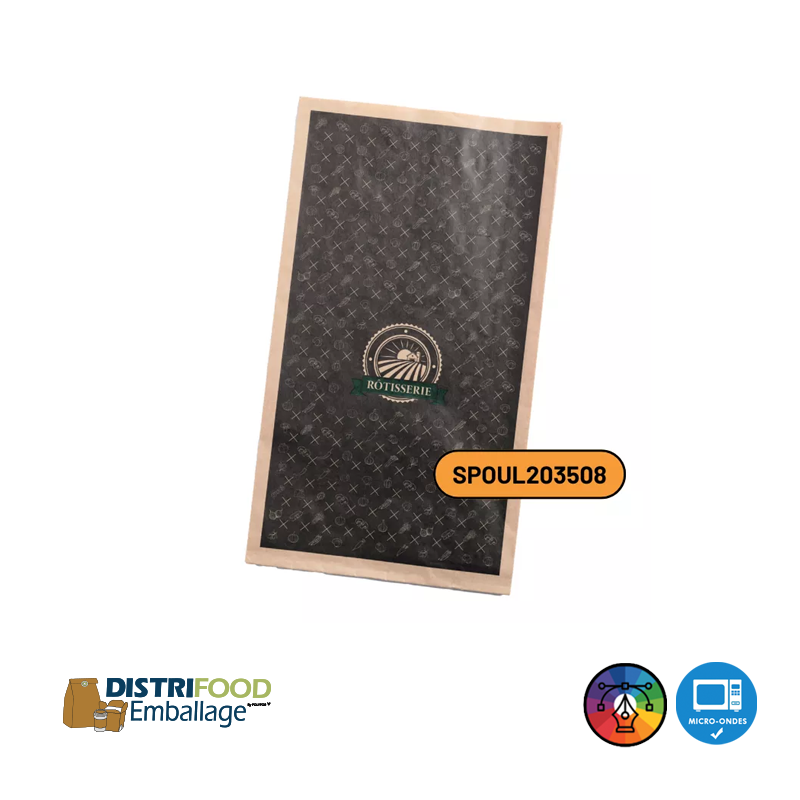 Sac thermoscellable pour poulet rôti