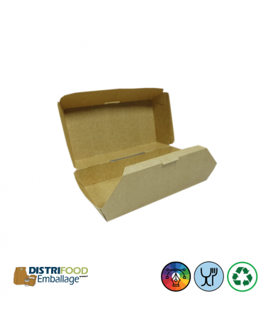 Boîte repas en carton kraft