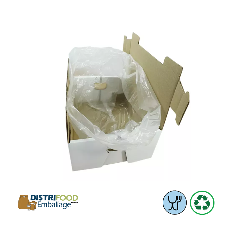 Sache plastique pour caisse à viande