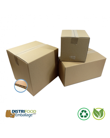 Caisse carton double cannelure