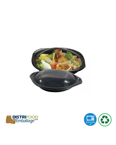 Barquette wok noire pour professionnels