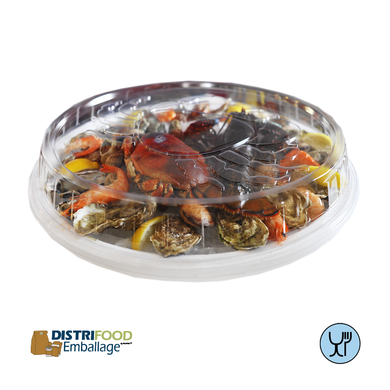 Coiffe pour plateau de fruits de mer